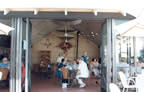 Picture of one of our rammed-earth houses.